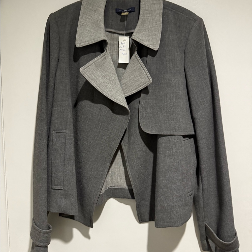 Tommy Hilfiger Gray Women's Blazer